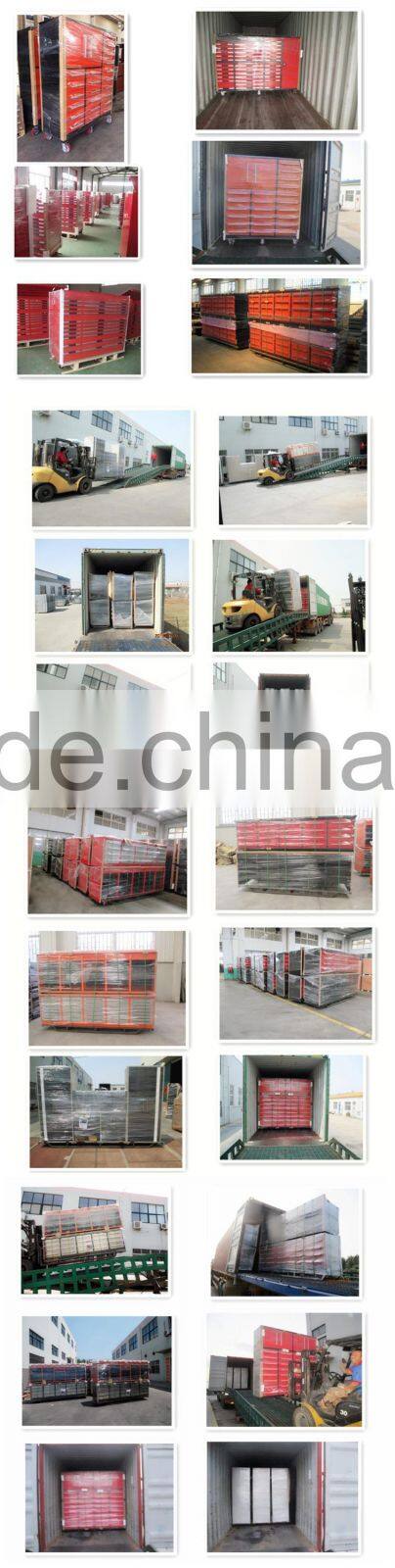Heavy Duty Chinese supplier drawers steel tool chest with casters