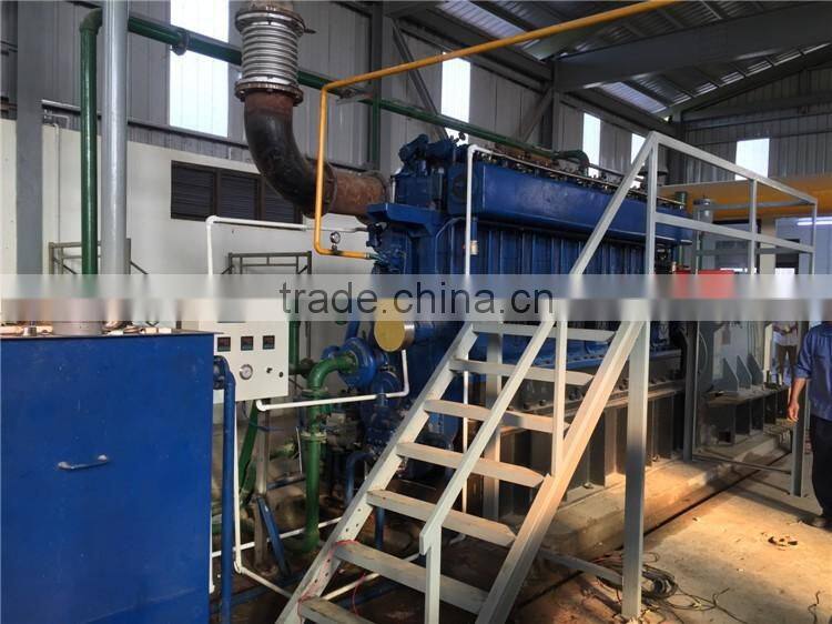 CE approved biomass gasifier for sale 800kw wood chips fluidizedbed gasification power plant