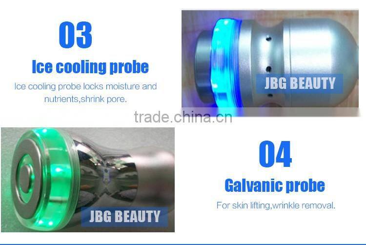 Factory hot sale no needle mesotherapy bipolar rf skin care machine with galvanic skin lifting