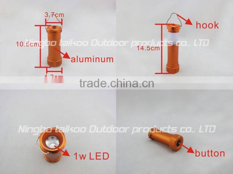 1w aluminum led camping light