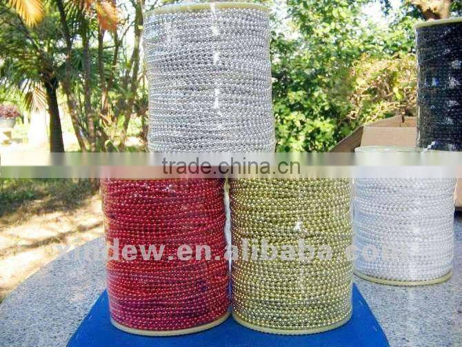 Plastic pearl round beads in good price