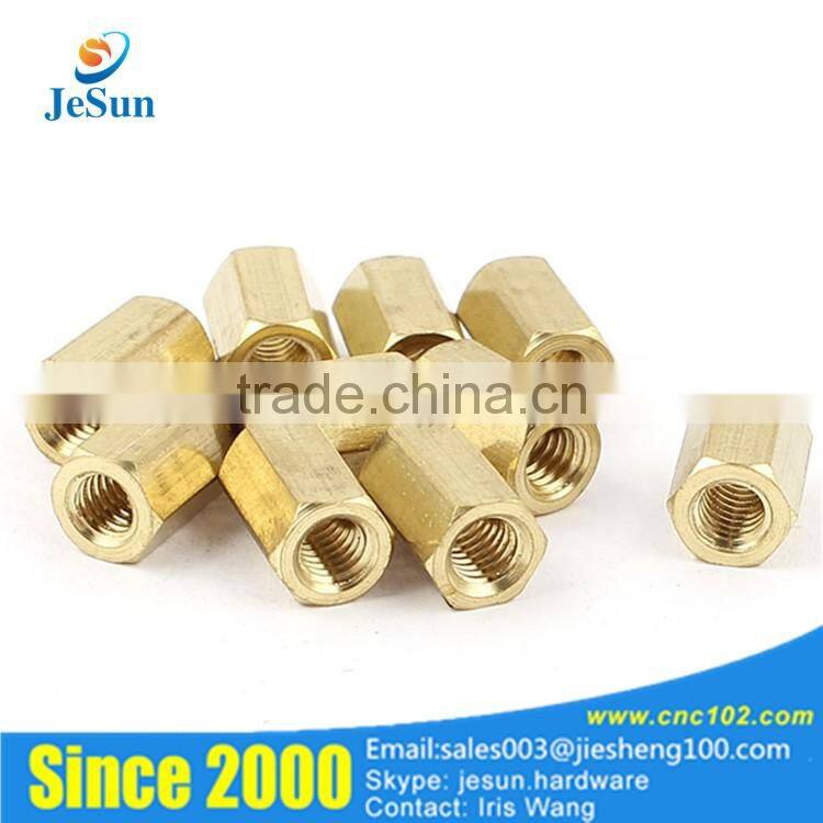 cnc turning custom made spacer standoff/threaded spacers