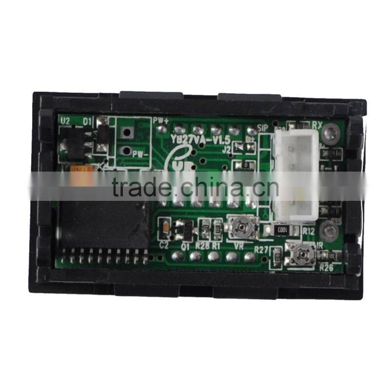 DC 4.5V-30V 50A Red Dual Panel LED Digital Voltmeter Ammeter Voltage with Shunt