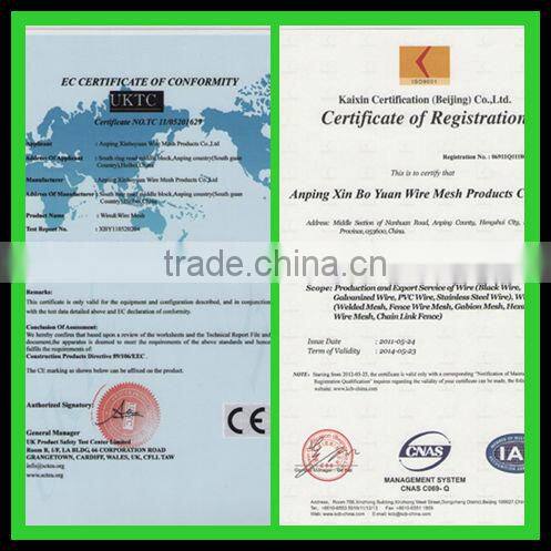 Chain Link Mesh Type and Low-Carbon Iron Wire Material Electro Galvanized Hex Wire Netting