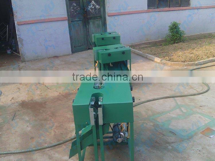 High efficiency fresh garlic root cutting machine