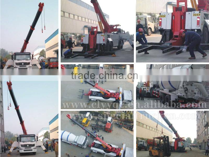 SINOTRUK HOWO 8x4 30Ton flatbed tow truck