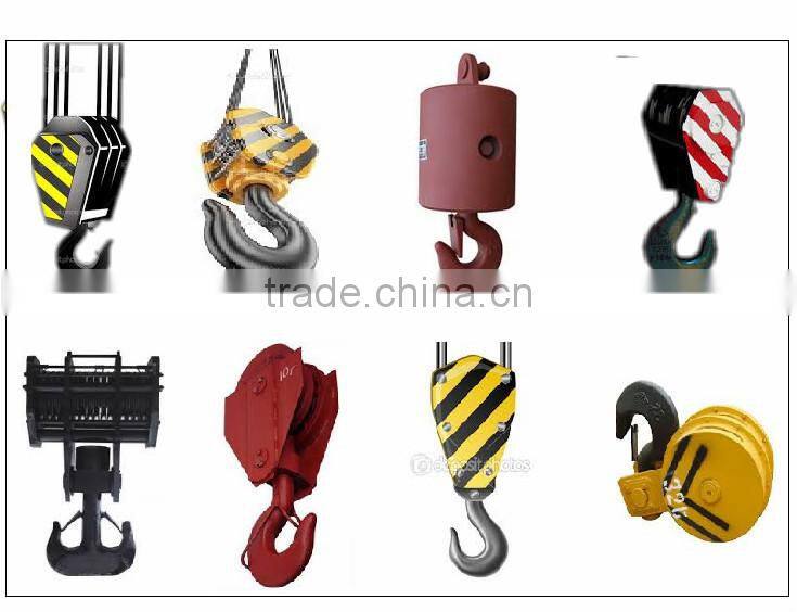 Crane Hook Block for Lifting - Double Hooks Block Used on Crawler Crane, Truck Crane - Crawler Crane Hook