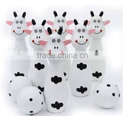 creative cute animal shaped kids bowling toys