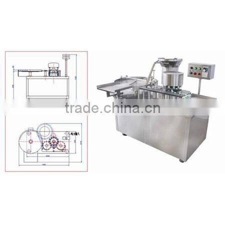 HHZG High Speed Capping Machine for Vial, Bottle Sealing Machine