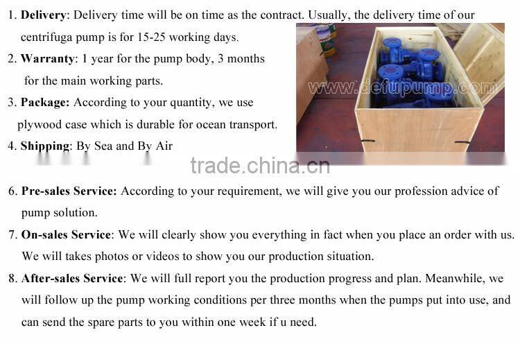 diesel engine driven end suction centrifugal pump