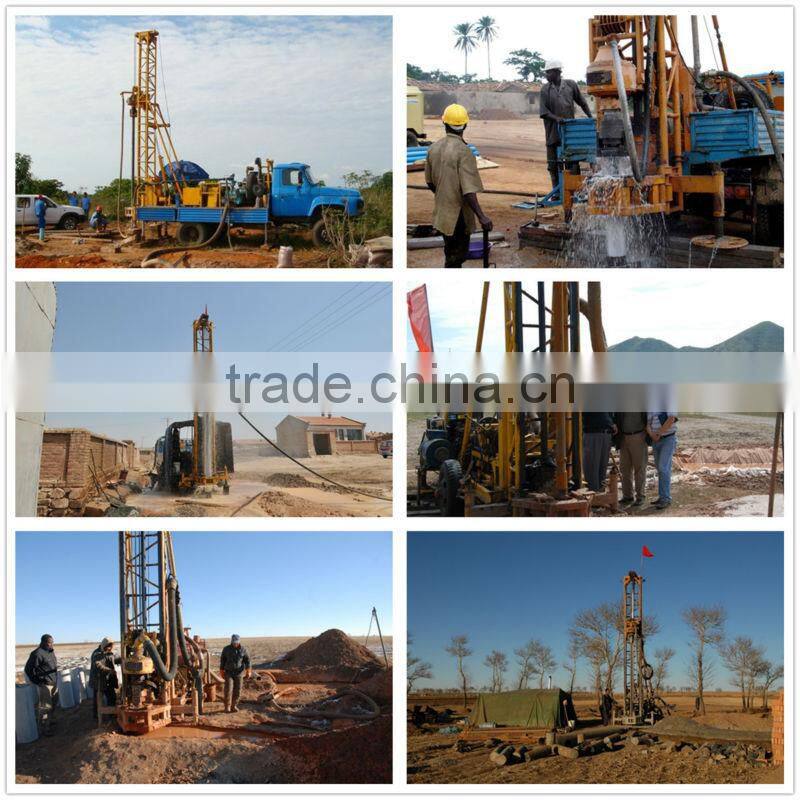 Hydraulic truck mounted water well drilling machine with CE ISO