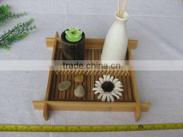Bamboo Craft Candle Holder