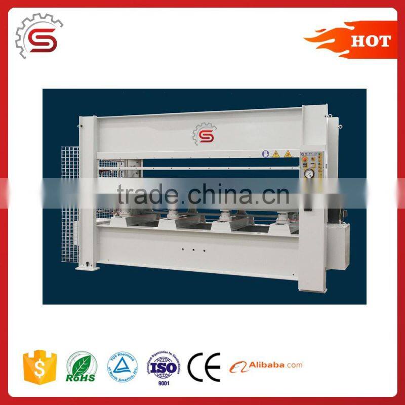 160T plywood hot press machine hydraulic hot press machine