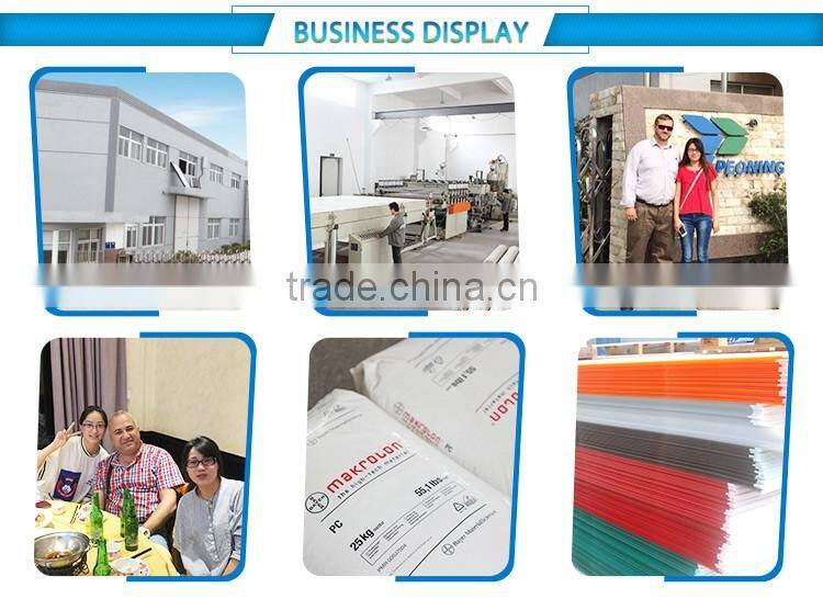 High light transmission cheap price polycarbonate glass plastic transparent sheet