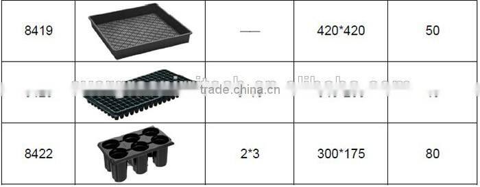 Cheap high quality PS seed tray for rice planting with no cells