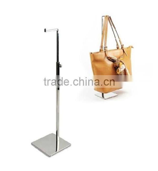 Salable custom women handbag storage rack/hanging display bags