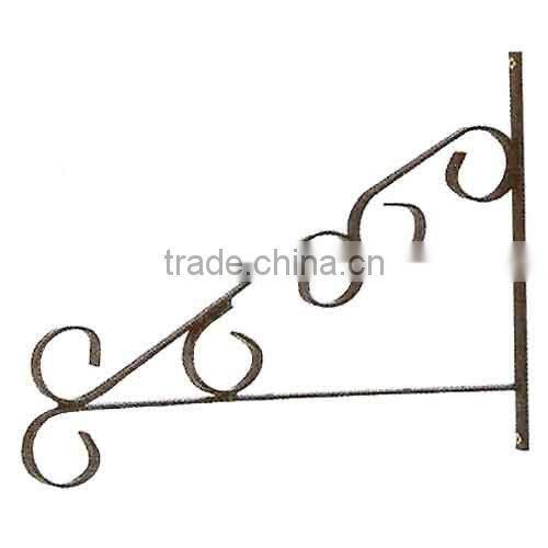 METAL WALL-HUNG HANGING BASKET HOOK