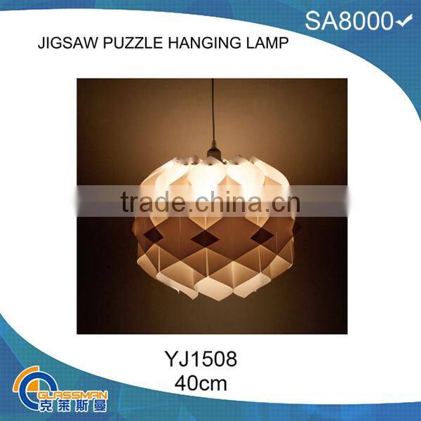 YJ1505,Hot new design plastic lamp trendy indian hanging lamps