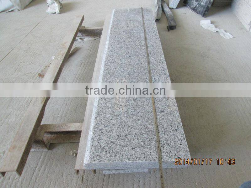 China Bianco sardo G640 granite stairs