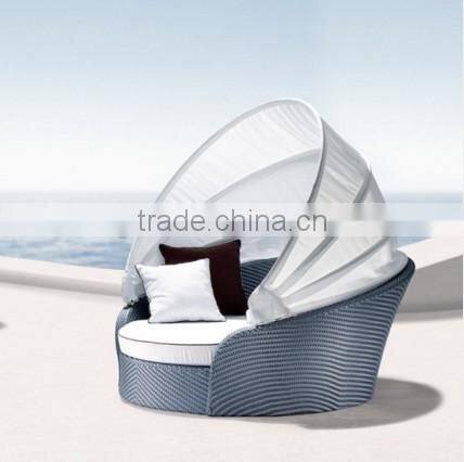 Sigma resin garden furniture outdoor round daybed pool sunbed