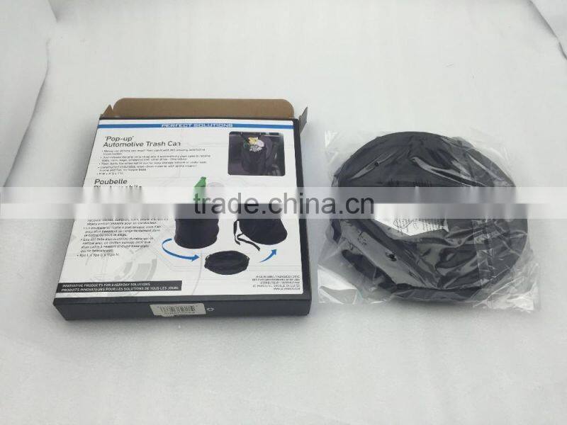 Pop up Automotive Trash Can for car/Leakproof Pop-Up Car Trash Bag/Pop-up Leak Proof Trash Can