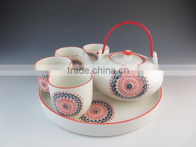 ceramic Chinese style eco-friendly drinkware type tea set