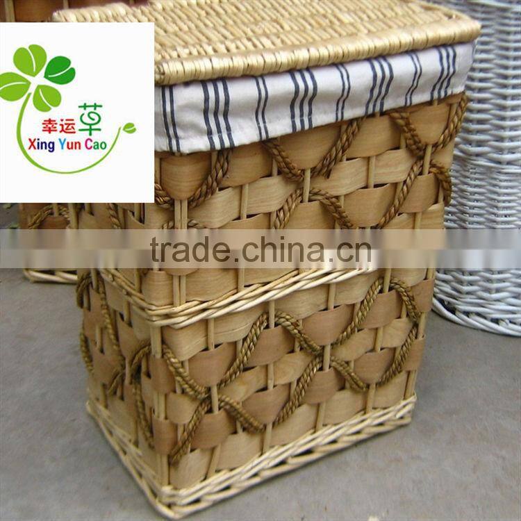 wicker laundry basket with hamper square storage basket