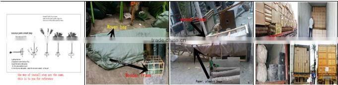 cheap steel palm tree decorative outdoor palm trees sale