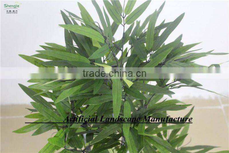 LXY160404 Green Plant Bamboo Bonsai,Artificial Fence Bamboo