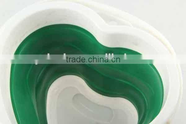 5L Outdoor folding circular and heart shaped Silicone bucket