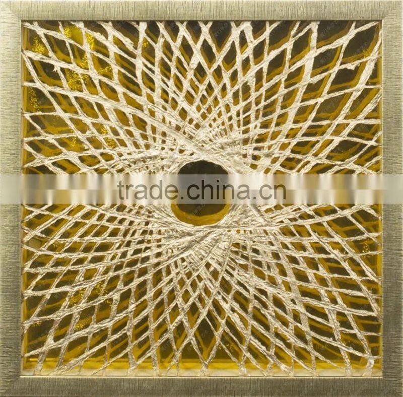 Natural Solid Wooden Shadow Box with Agate Stone