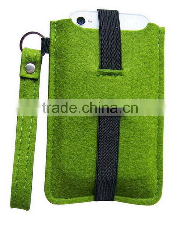 high quality premium new fashion custom polyester general 4G carry felt bicycle bag for phone mobile promotion manufacturer OEM