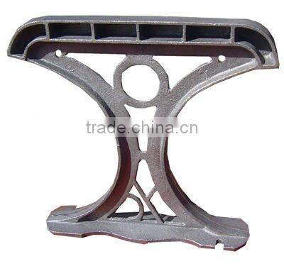 casting iron outdoor park bench leg