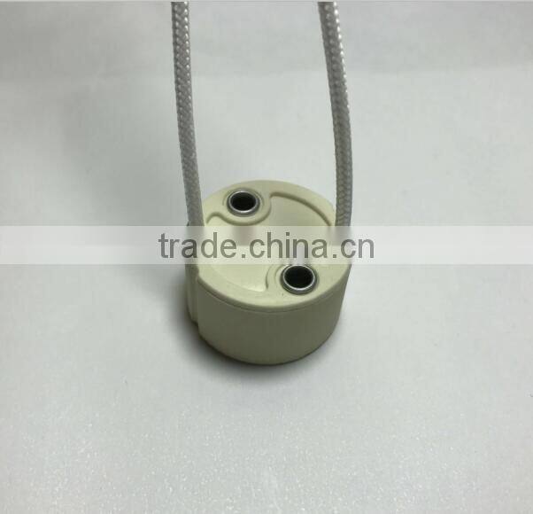 2017 decorative GU10 lampholder with braided cable