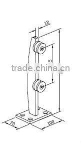 JINXIN stainless steel glass spigot swimming pool fence base plate