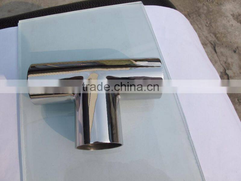 stainless steel pipe accessories 3 way stainless steel elbow