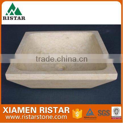 Wholesale square marble stone bathroom basins and stone sinks RAT-SB023
