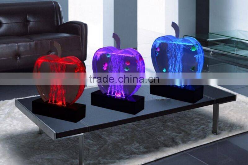 lighting acrylic mobile phones used waterproof showcase