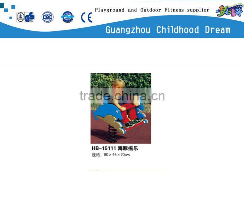 (HB-15111) Outdoor cheap plastic rocking horse