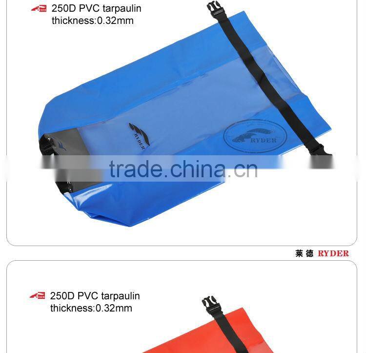 250D Tarpaulin Coated PVC Transparent Shoulder Bag