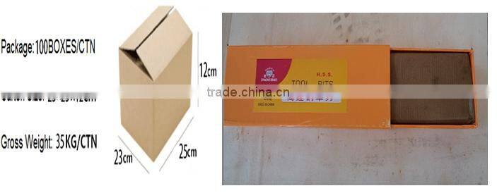 8" square HSS lathe tool bits round rectangular