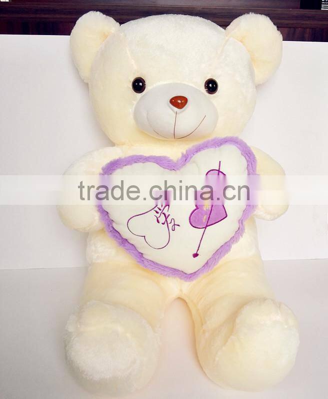 2015 hot sale customized life size teddy bear for girlfriend