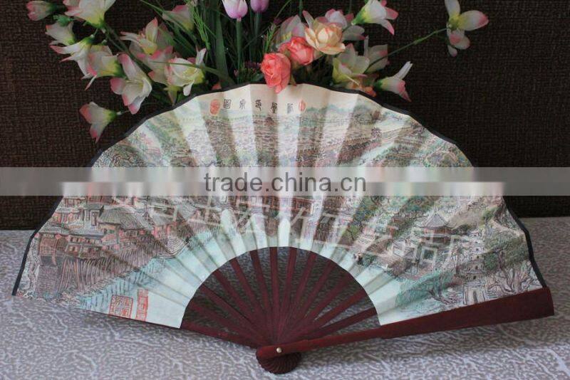 Chinese style hand folding fan