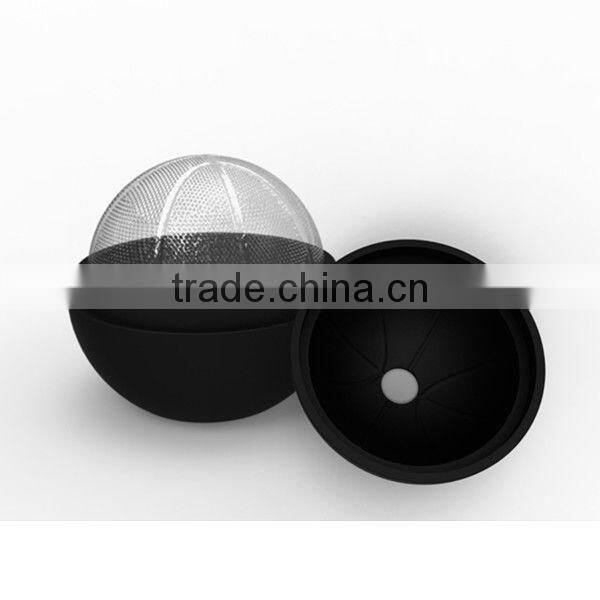 basket ball shaped ice ball maker mold,ice ball maker supplier,durable silicone ice ball