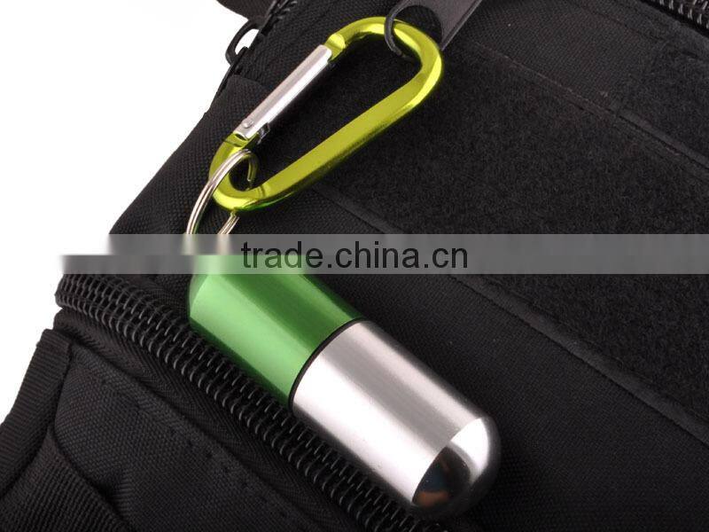 Wholesale 8cm Large Size 2 Colors Capsule Shape Creative Keychain SKU#9768