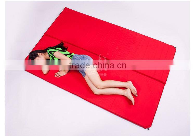 Outdoor Double Automatic Inflatable Camping Mat Foldable Picnic Mat