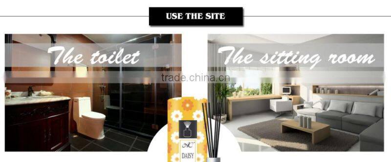 Hot selling black rattan sticks reed diffuser glass bottles wholesale