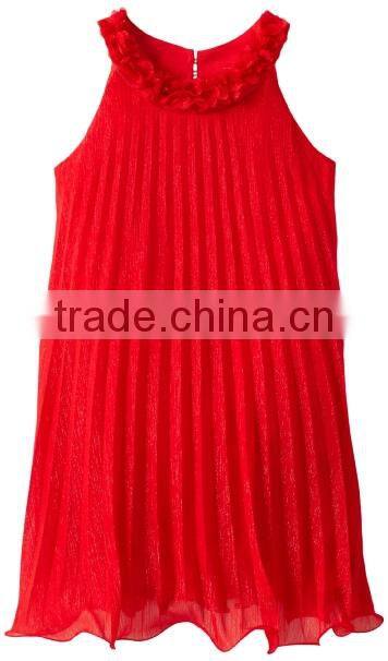 New Arrival Kids Lace Dress With Belt, Lace Dress Patterns For Girls