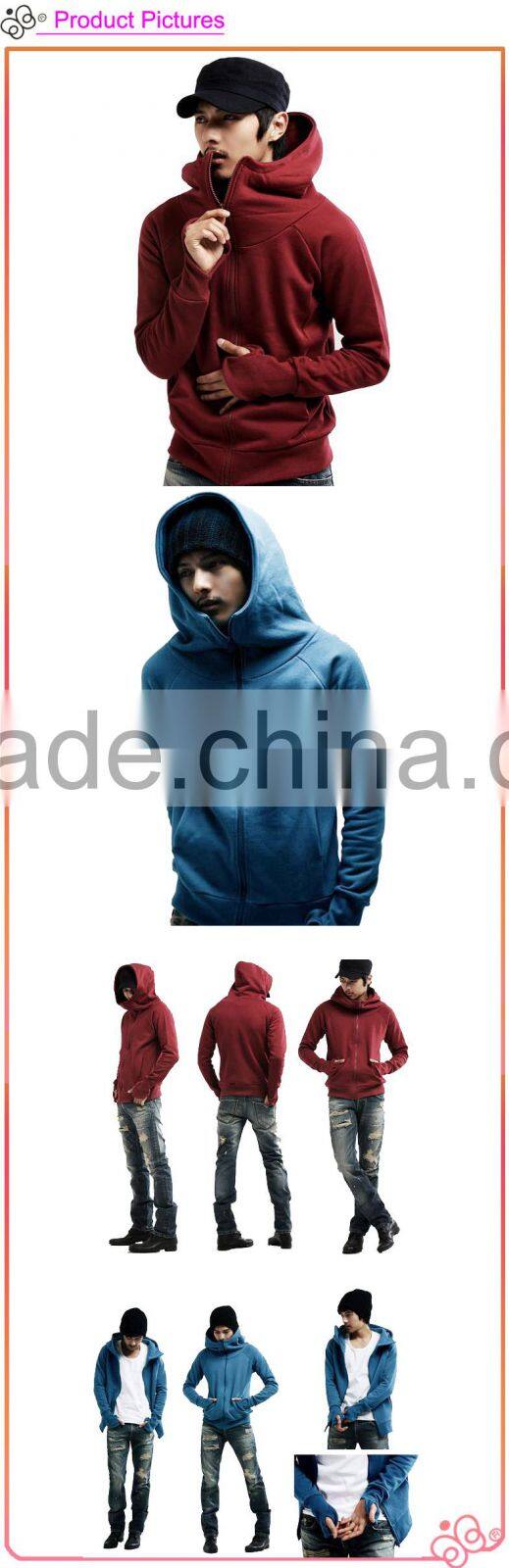 china wholesale fleece long sleeve thick fleece hoodie for men