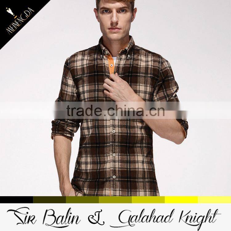 hot product chunky premium cotton plaid china import t shirts